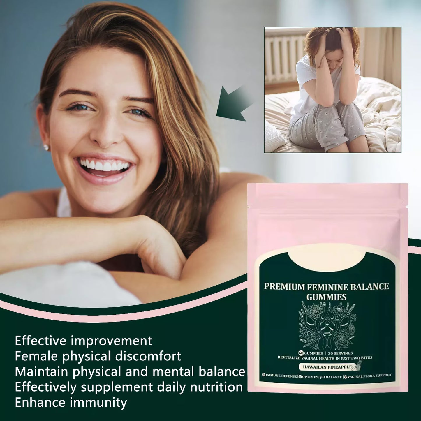 Premium Feminine Balance Gummies™