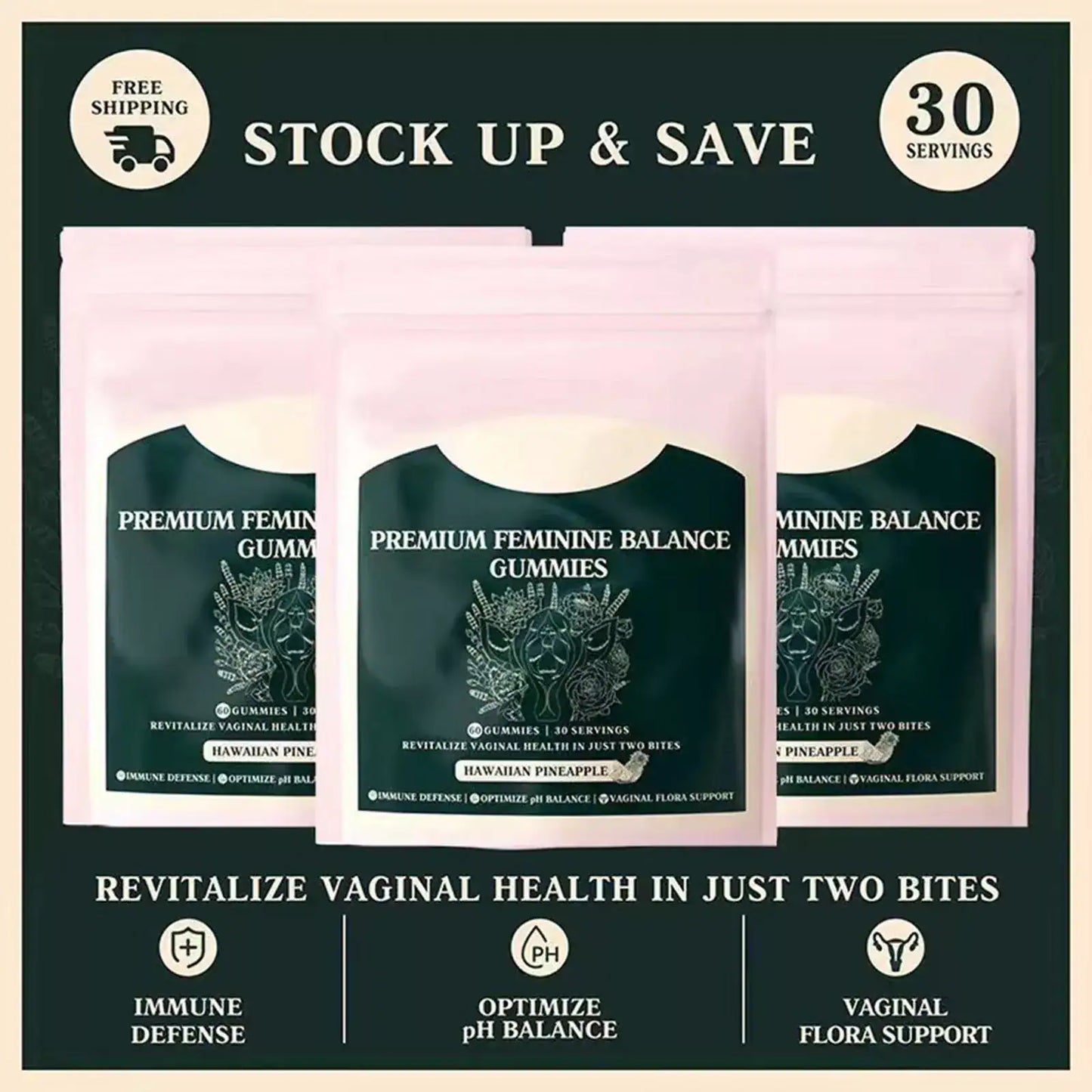 Premium Feminine Balance Gummies™