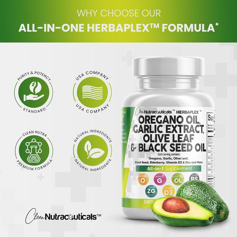 Oregano Oil Herbaplex Capsules Resilia®