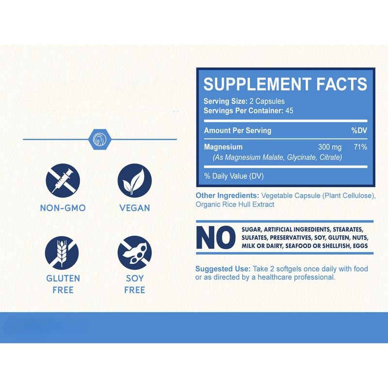[ONE TIME OFFER] Resilia® D3+K2 Softgels + Magnesium Complex (3 In 1)