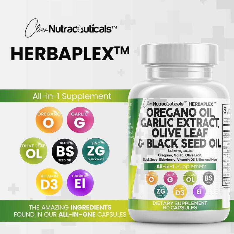 Oregano Oil Herbaplex Capsules Resilia®