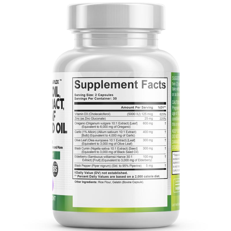 Oregano Oil Herbaplex Capsules Resilia®